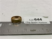 14K SZ 5 Gold Band Ring
