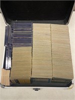 BASEBALL CARD LOT in LOCKING CASE-70's