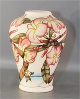 Signed Moorcroft 'Frangipani' Vase