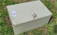 WL sm.strong box 14"x9-1/2"x6-1/2" with keys