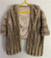 Vintage Authentic Fur Stole Shawl