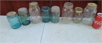Old fruit jars