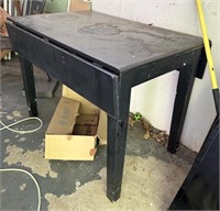 Black Table in Garage AS-IS