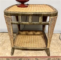 Woven Side Table