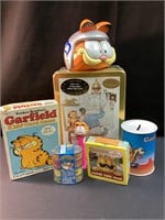GARFIELD GAME CARDS BANK LOT