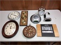 Assorted Clocks/Weather Station