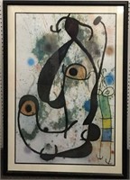 Framed Miro Print