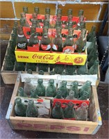 Coca-Cola Bottles in Wooden Crates -  Stamped