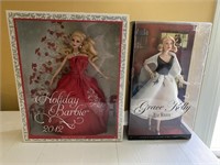 Grace Kelly Barbie & 2012 Holiday Barbie  - NEW