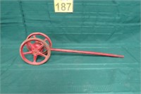 Antique Push Toy w/ Bell 21" Long
