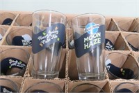 Case Of Blue Moon Beer Glasses -24 Total