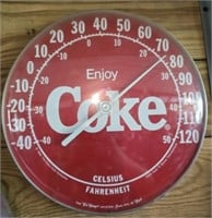 1984 Enjoy coke Tru temp thermometer
