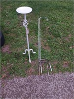 2SHEPARDS HOOKS,METAL STAND