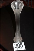 Glass Vase by Higbee 16"