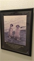 Framed Print: Dogs & Love
