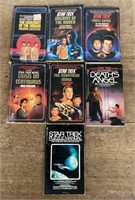 7 Star Trek paperback books