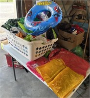 LARGE LOT OF POOL INFLATABLES