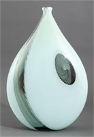 Giampaolo Seguso Murano Art Glass Vase, 1993