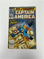 Autograph COA Captain America #366 Comics