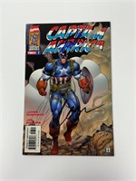 Autograph COA Captain America #7 Comics