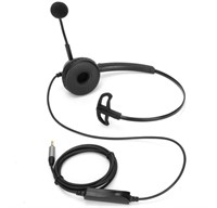 Call Center Single Ear Headphone W/ Mic