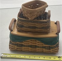 3 - Longaberger Baskets