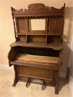Antique Victorian Organ Cabinet