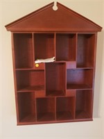 Wooden Decorative Knick Knack Shelf