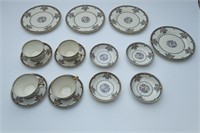 Hutschenreuther twelve-piece dessert service