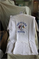 VINTAGE LAKE LANIER AQUALAND MARINA SHIRT LARGE