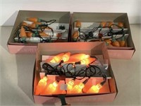Lot of Easter lights  Carrots,  Working  10 to a