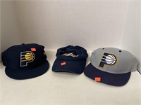 3 ct. - Indiana Pacers Hats (Mitchell & Ness,