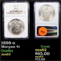 1898-o Morgan $1 Graded ms62