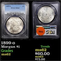 1899-o Morgan $1 Graded ms62