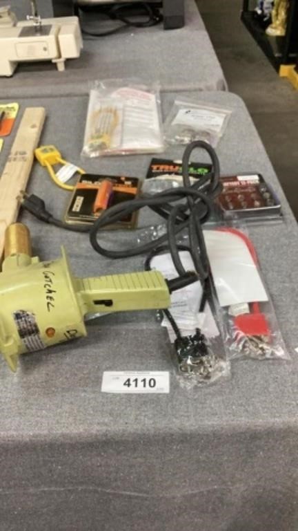 Heat Gun, Gun Locks, Batteries