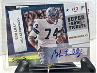 2010 Playoff Contenders Bob Lily Auto Sports Card