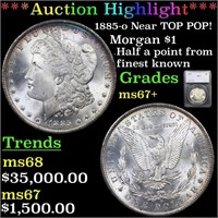 ***Auction Highlight*** 1885-o Morgan Dollar Near