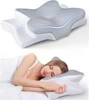 Cooling Pillow for Neck Support  Dark Grey