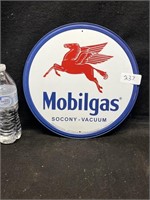 REPOP "MOBILGAS" ROUND SIGN