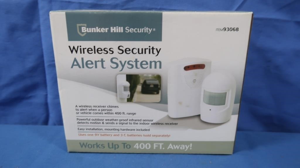 NIB Bunker Hill Security Wireless Security Alert