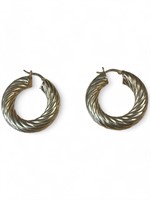 Sterling Silver Earrings 10.7g 925