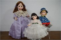 Vintage Madame Alexander Dolls,Loose Bands On One