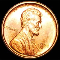 1909-S V.D.B. Lincoln Wheat Penny UNC RED