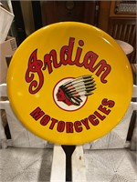 Indian motorcycles metal sign 24” wide