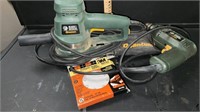 Black and decker quantum oval sander and keyless