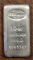 10-Ounce Silver Bar