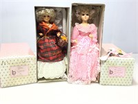 2 Brinns collectible dolls. May and September.