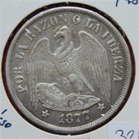 1877 Chile Peso