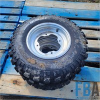 2x Kenda ATV Tires And Wheels