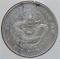 1908 Chinese Dollar